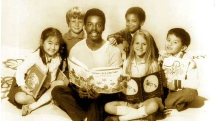 A scene from Reading Rainbow.