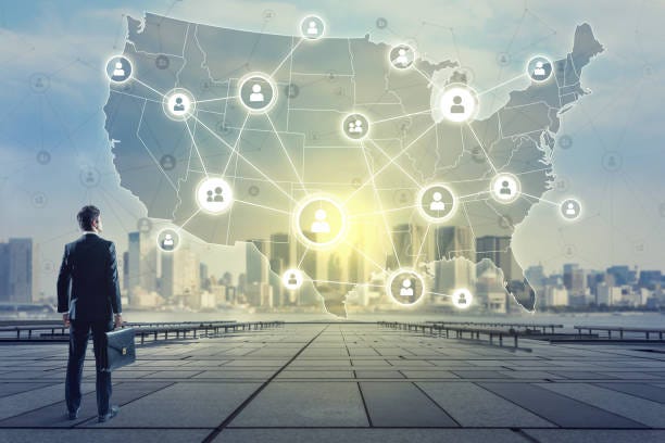 Social network of United States of America. Social network of United States of America. business in Multiple States stock pictures, royalty-free photos & images Social network of United States of America. Social network of United States of America. business in Multiple States stock pictures, royalty-free photos & images