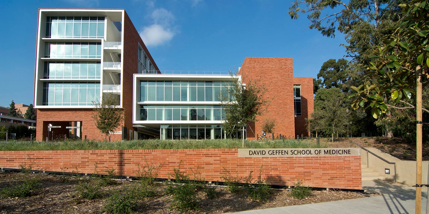 UCLA Geffen Hall, David Geffen School of Medicine