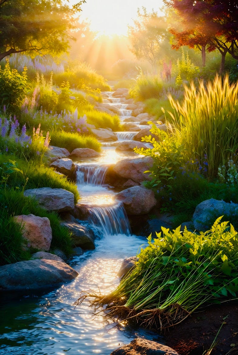 True Spring Images The Pure Spring and the Weeds - by Michael Bonic