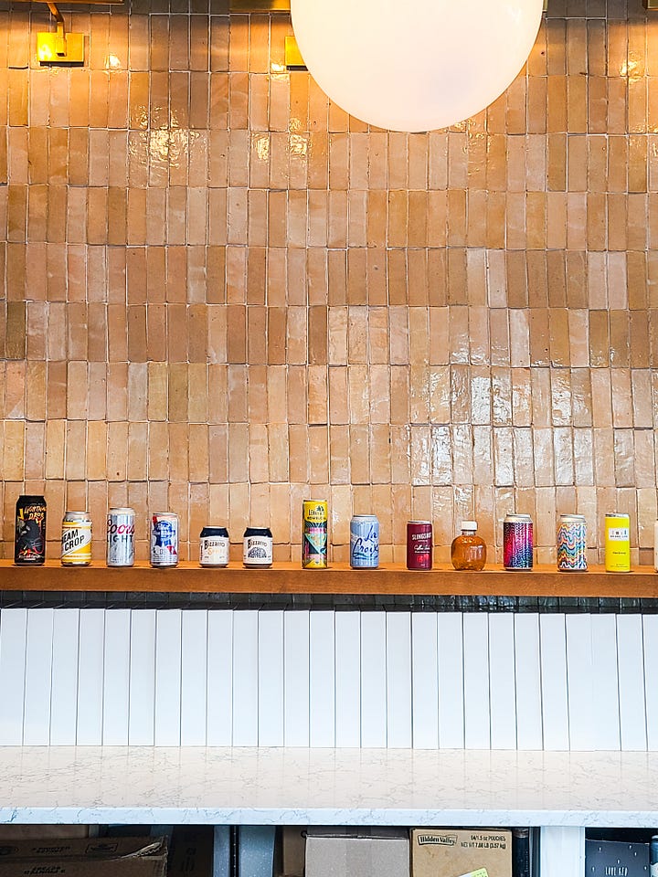 milkbread behind the counter view