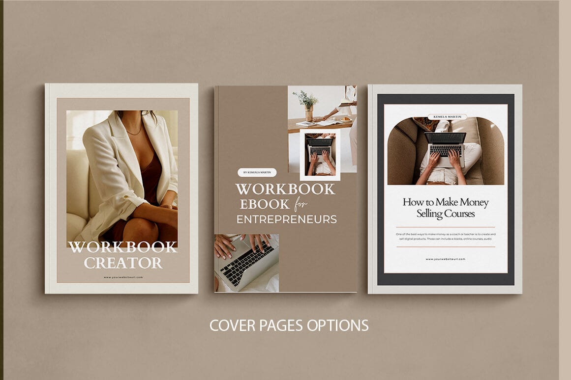 Canva Workbook-Ebook Template - Mel