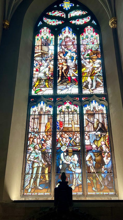 Views inside St. Giles Cathedral, Edinburgh