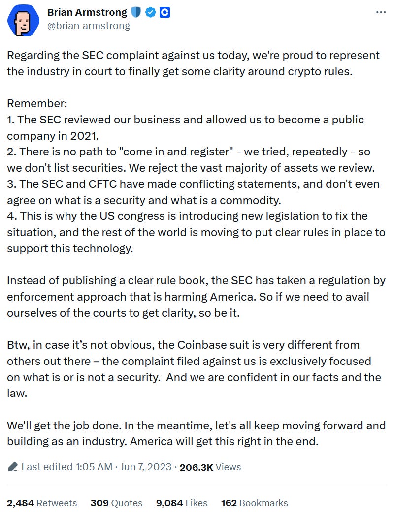 SEC의 엔드게임 - by Koo and sunghoon Jin - Bankless Korea 뉴스레터