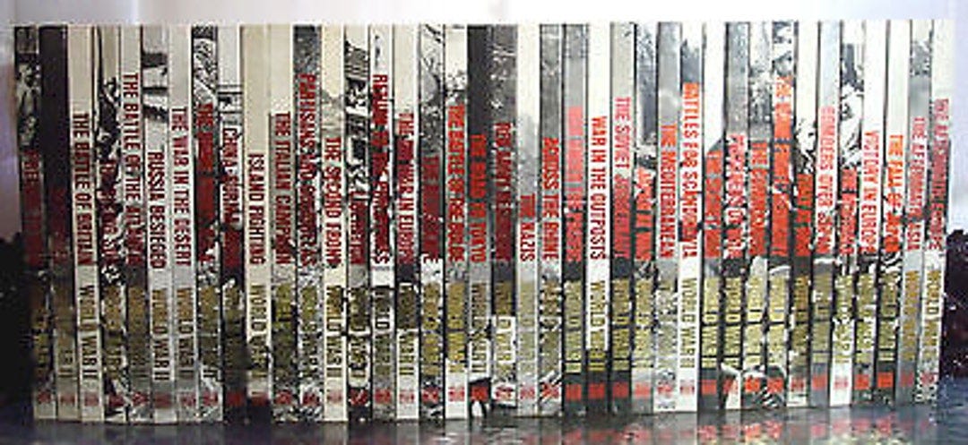 TIME-LIFE: World War Ii-complete 39 Book Set - Etsy