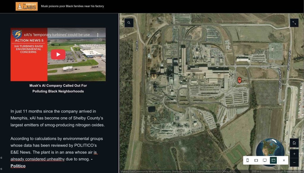 Musk Environmental Racism