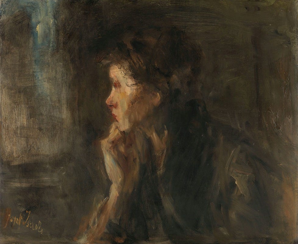 Jozef Israëls - ‘Meditation’