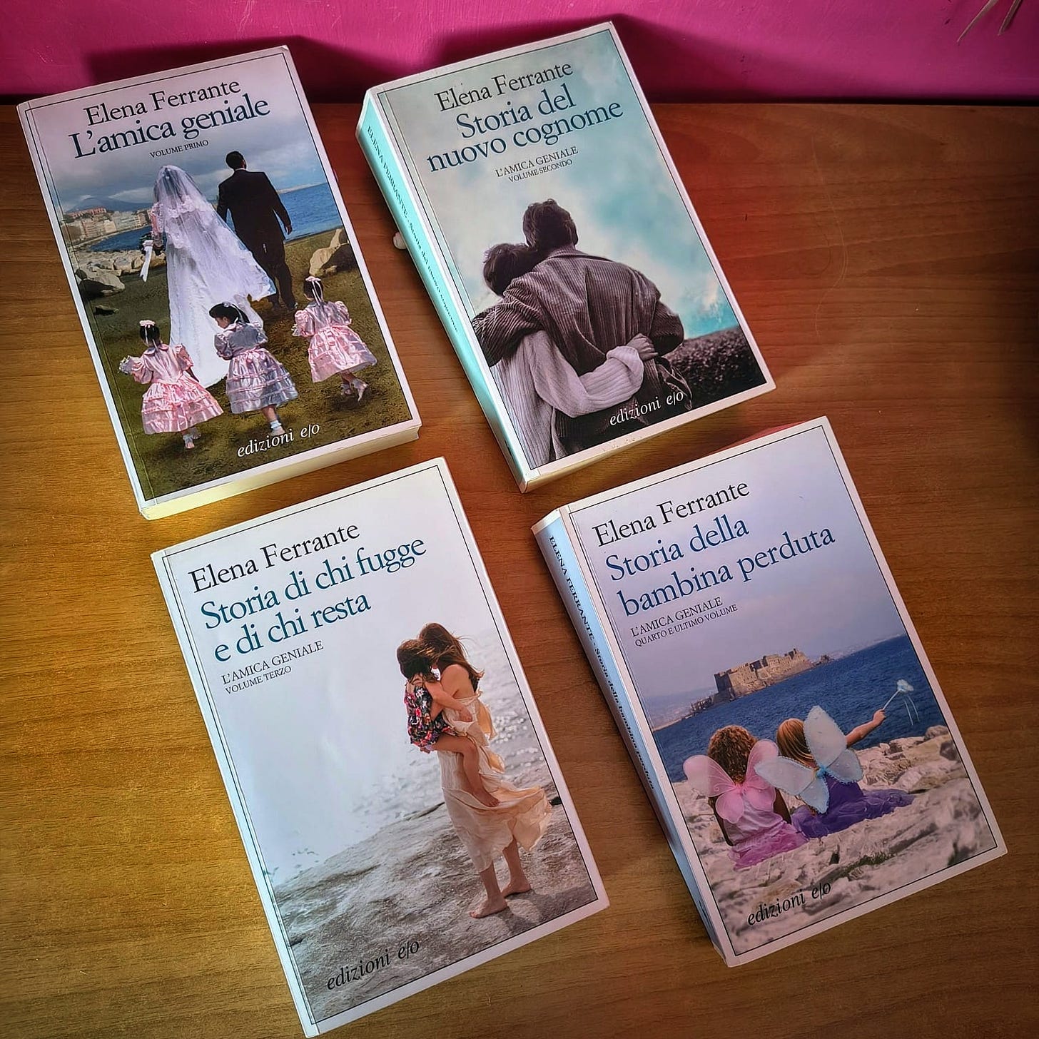 La vita bugiarda degli adulti e la Tetralogia de L’amica Geniale, Elena Ferrante, Edizioni e/o.