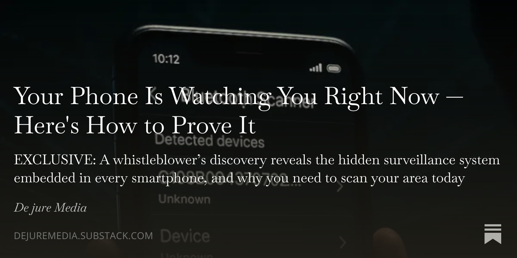 Your Phone Is Watching You Right Now — Here's How to Prove It