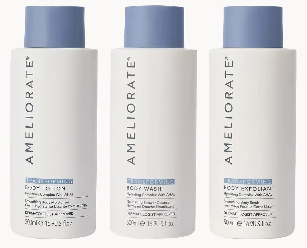 AMELIORATE Smooth Skin Supersize Bundle (Worth £83) Image 1 AMELIORATE Smooth Skin Supersize Bundle (Worth £83) Image 1