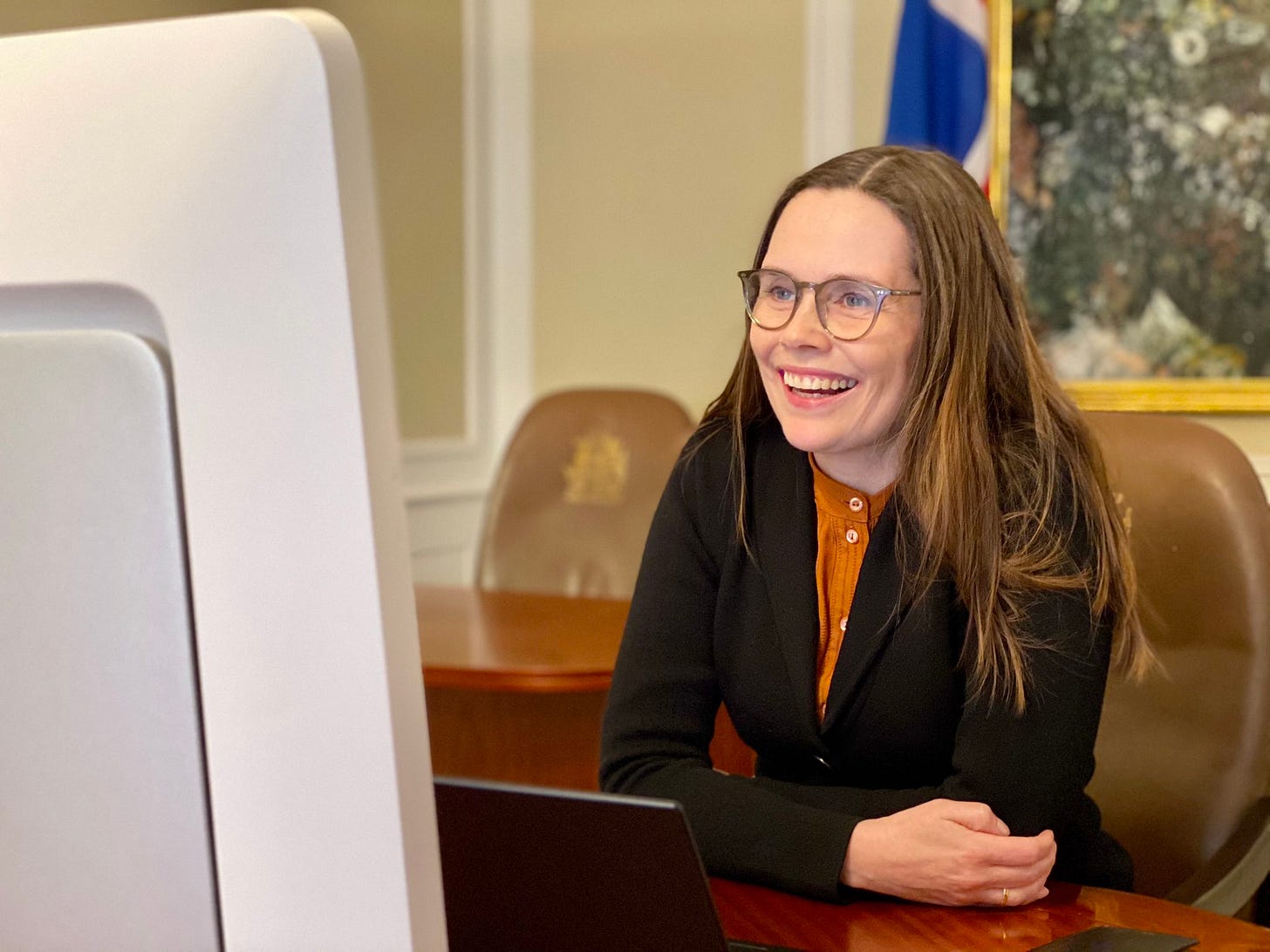 Icelandic Prime Minister Katrín Jakobsdóttir (File image: Twitter/@katrinjak)