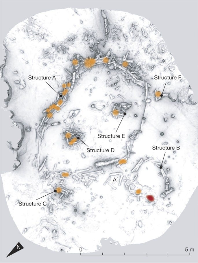Early Neanderthal constructions deep in Bruniquel Cave in ...