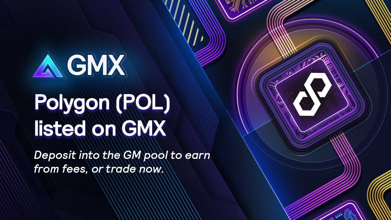 GMX launches POL (Polygon) perpetual swaps on Arbitrum
