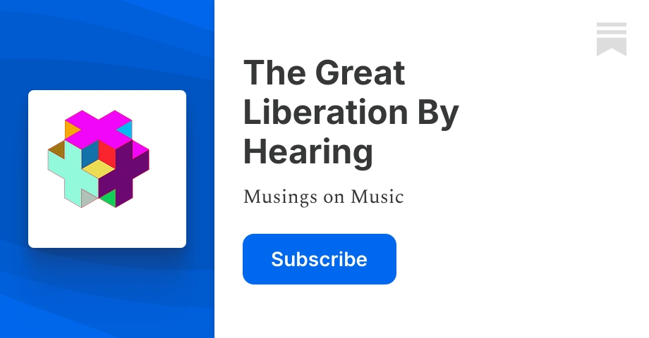 The Great Liberation By Hearing | Colin James Gordon | Substack