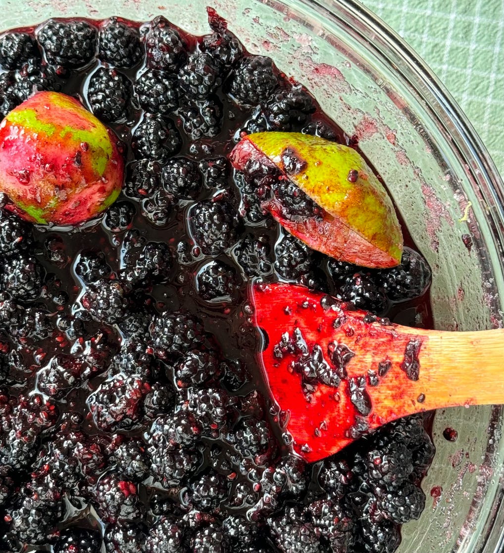 Blackberry JAM Lemongrass Blackberry JAM lemon grass
