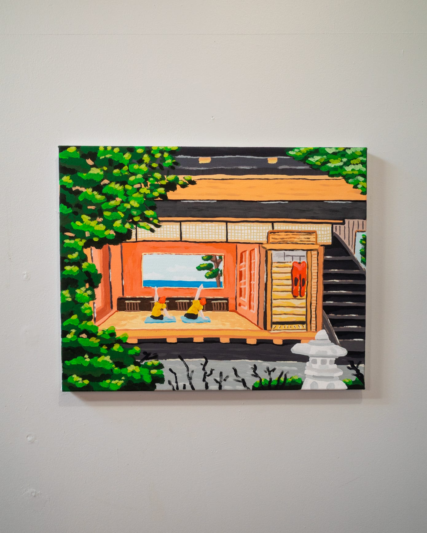 alimo yoga painting japan greenroom festival 2026