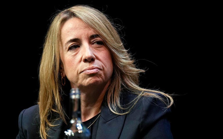 Katharine Viner has denied that journalists were deterred from covering certain topics - Getty/Christopher Furlong