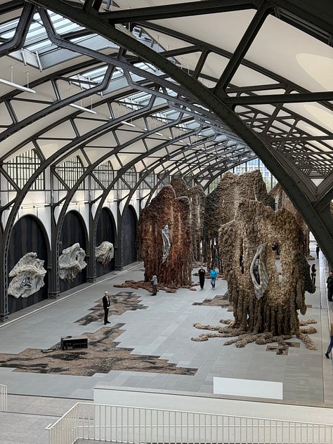 Works by Klara Hosnedlove and Toyin Ojin Odutola