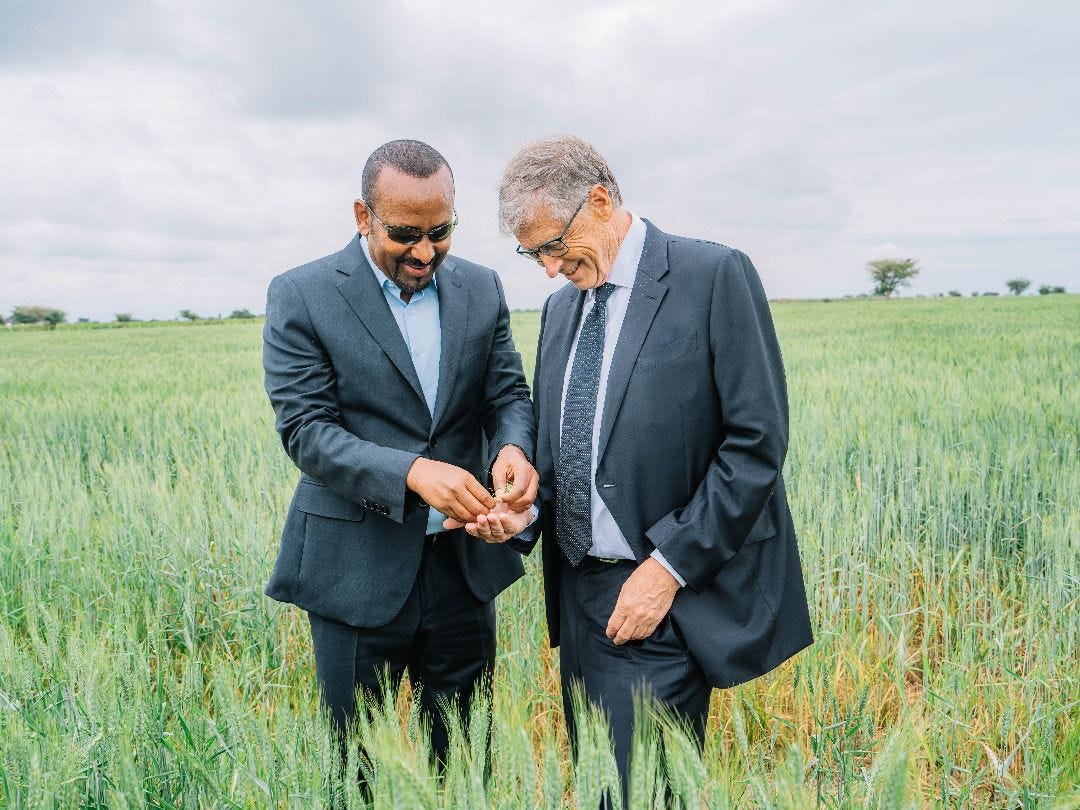 Bill Gates on X: "Thank you @AbiyAhmedAli for your warm welcome during my  visit to Ethiopia. I'm inspired by our insightful discussions on Ethiopia's  development progress, and I'm excited by the opportunity
