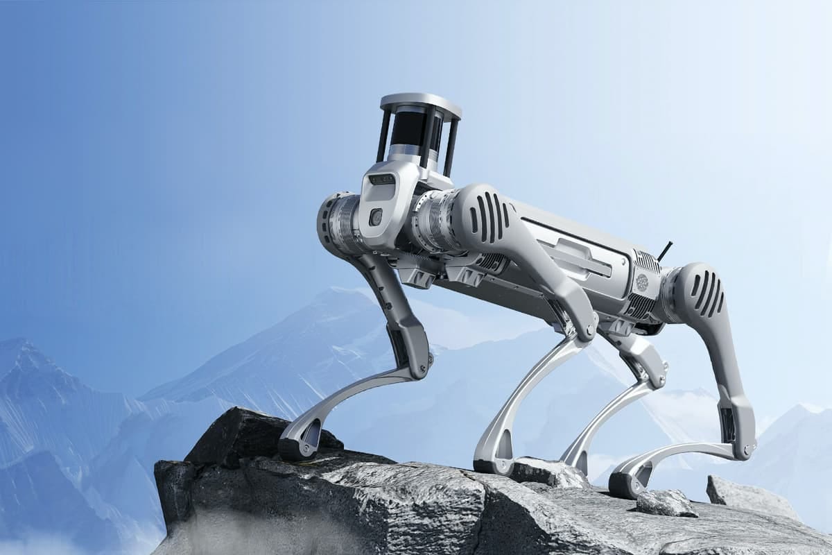 The Unitree B2 quadruped robot is claimed to tip the scales at about 60 kg (132 lb)