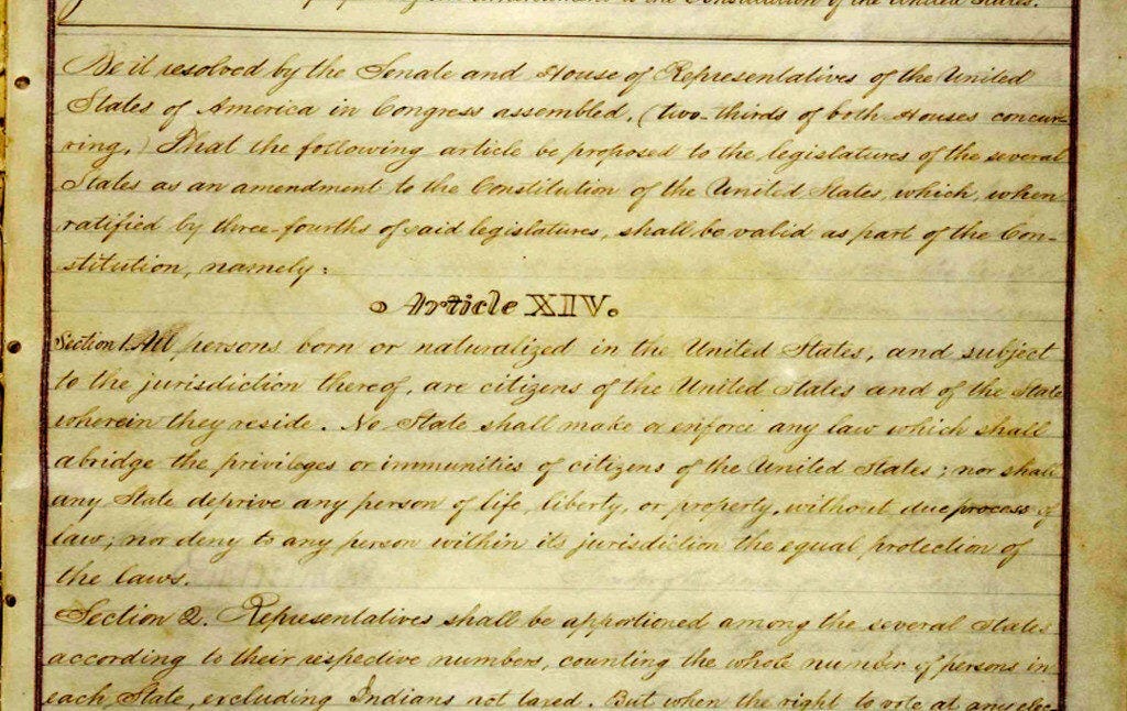 A Constitutional Provision We Ignored for 150 Years - The Fulcrum
