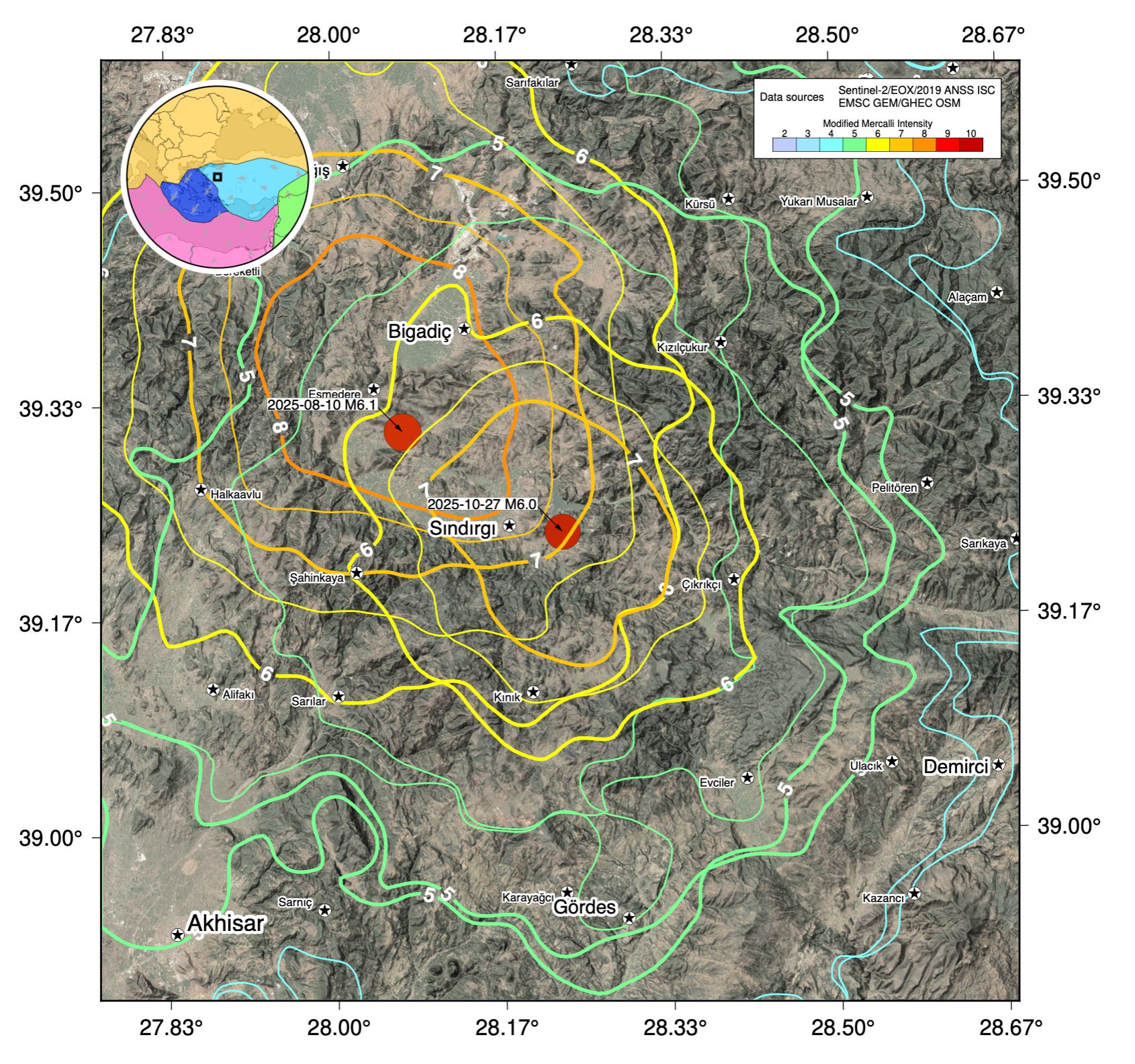 M6.0 earthquake shakes western Türkiye