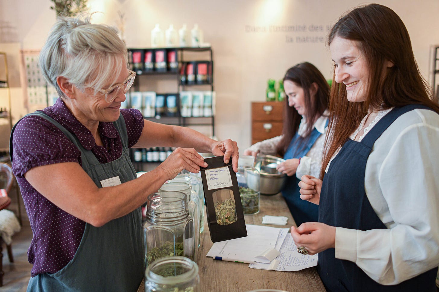 Réalisez votre tisane bio avec Mireille - Wecandoo