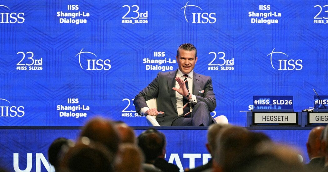 Hegseth's Message to Asian Partners: Do More to Get More - The New York  Times