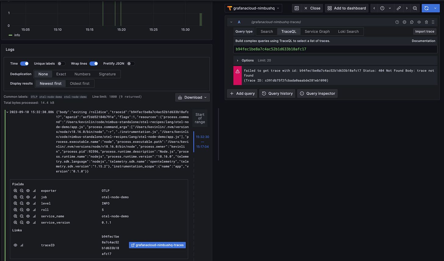 Logging with OpenTelemetry and Loki - by Kevin Lin