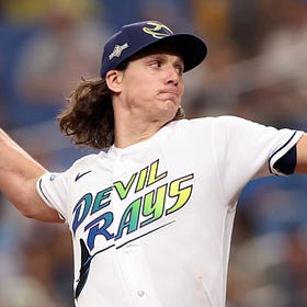 Dodgers acquire starting pitcher Tyler Glasnow from the Rays in a four-player trade, then will extend him to new contract 