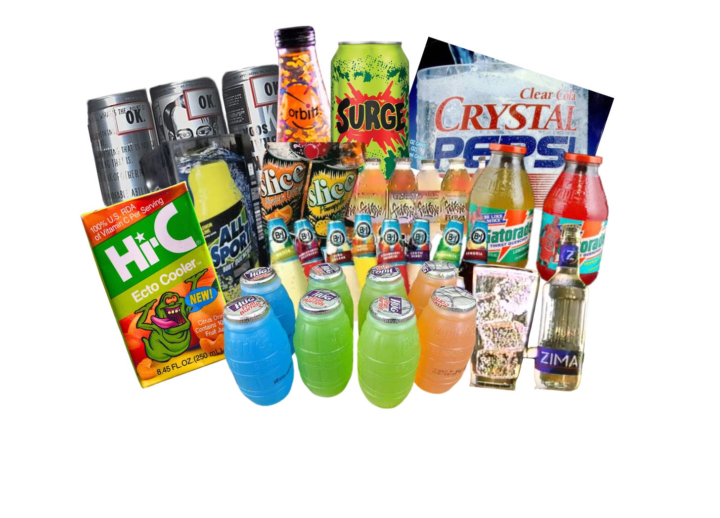 The 90s Drinks That Raised Us - by Vasa