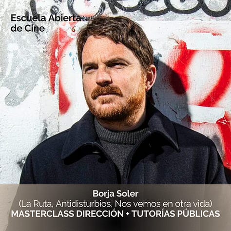 No te pierdas de las Masterclass de la EAC: Guión con Isabel Peña (El Reino, As Bestas), Casting Blanca Javaloy (La Casa, Esto no es Suecia), y dirección con Borja Soler (La Ruta, Nos vemos en otra vida).