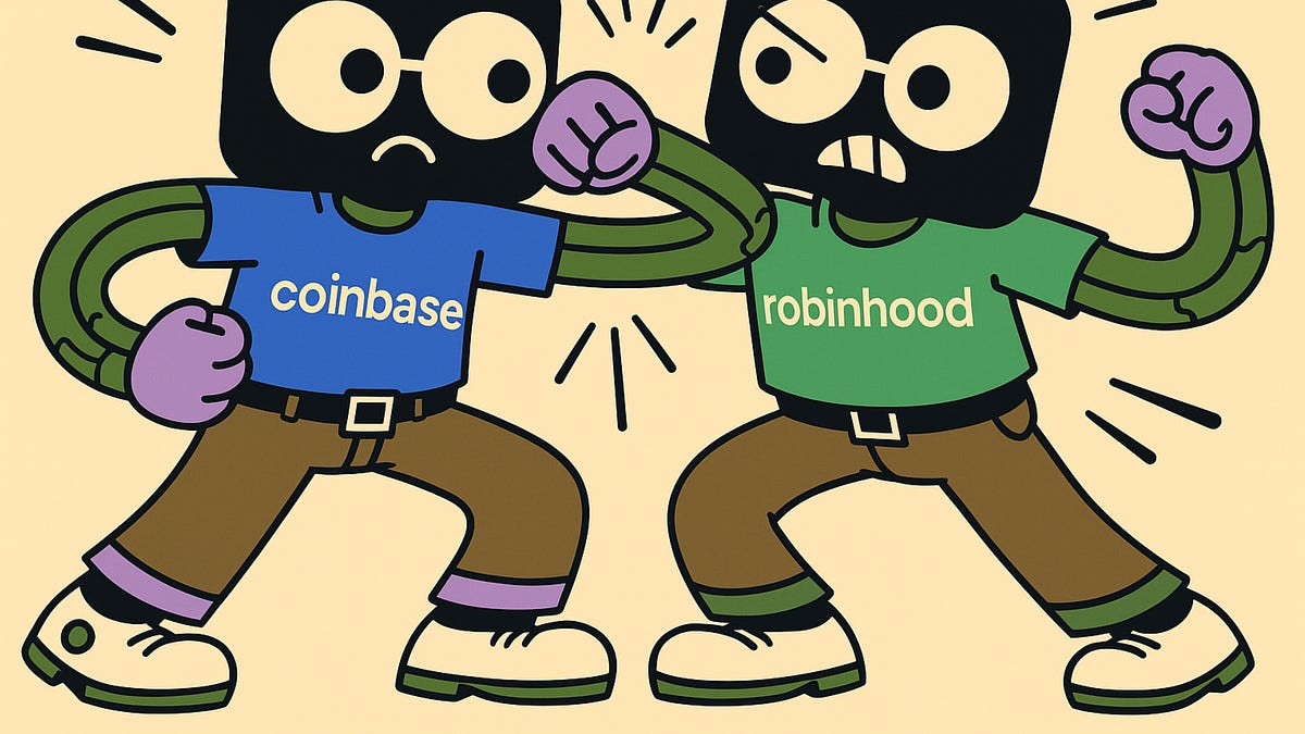 COIN v/s $HOOD: The $160 Billion Battle 💥