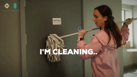 Pretend Clean Up GIF by Northern Ireland Pretend Clean Up GIF by Northern Ireland