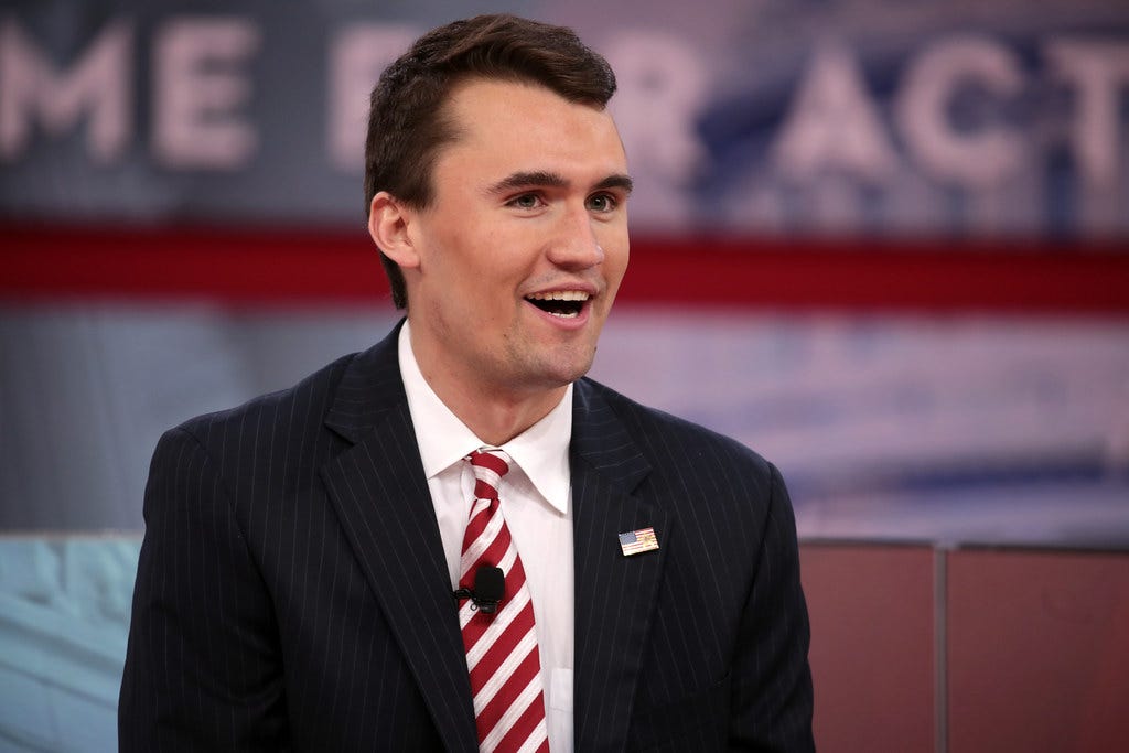 Charlie Kirk | Charlie Kirk speaking at the 2018 Conservativ… | Flickr