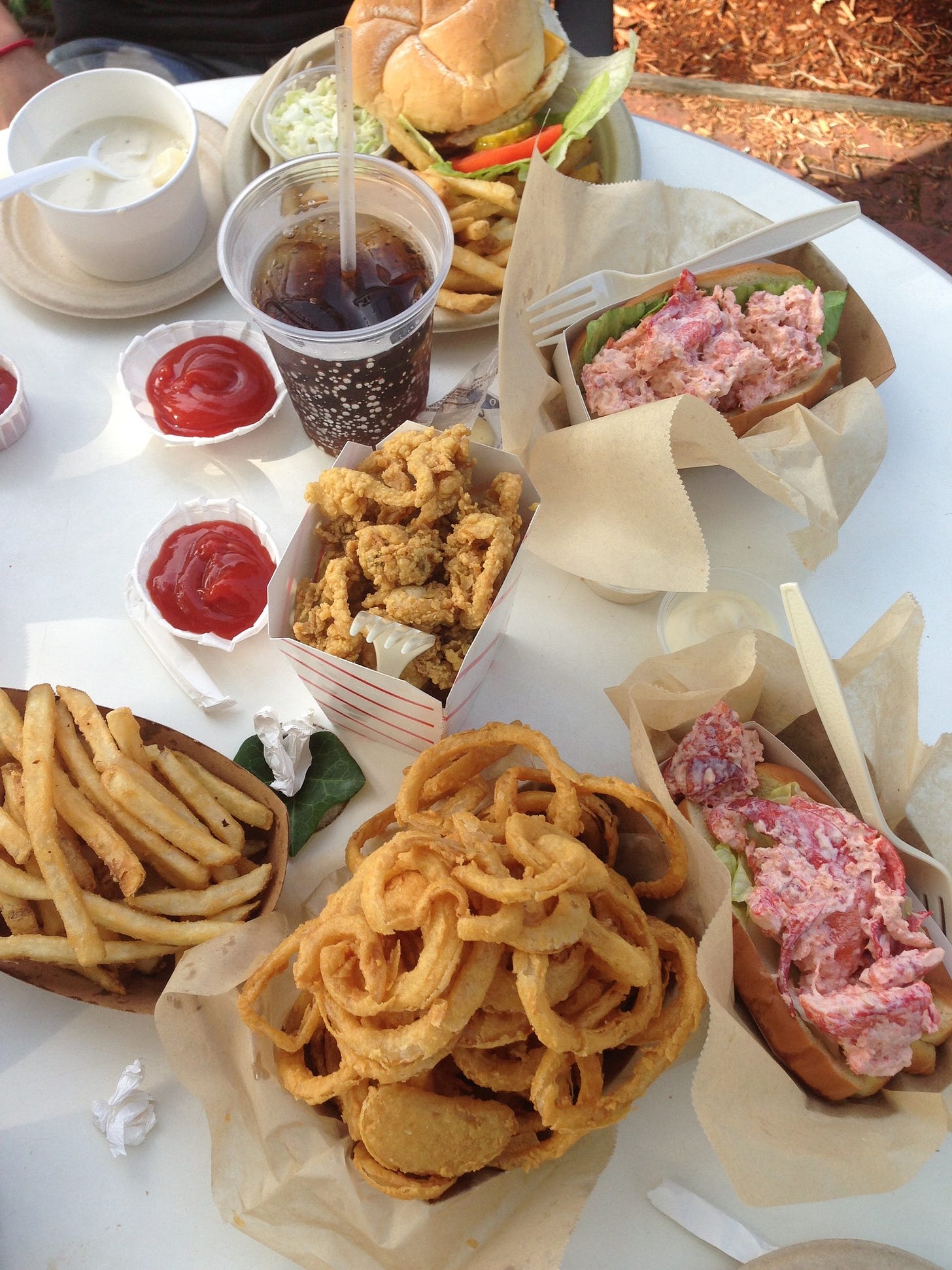 Food at Sesuit Harbor Cafe Food at Sesuit Harbor Cafe
