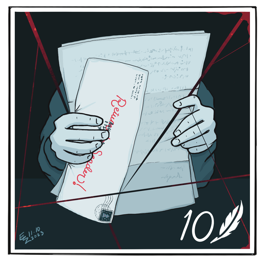 Inktober 30 – Ten of Swords