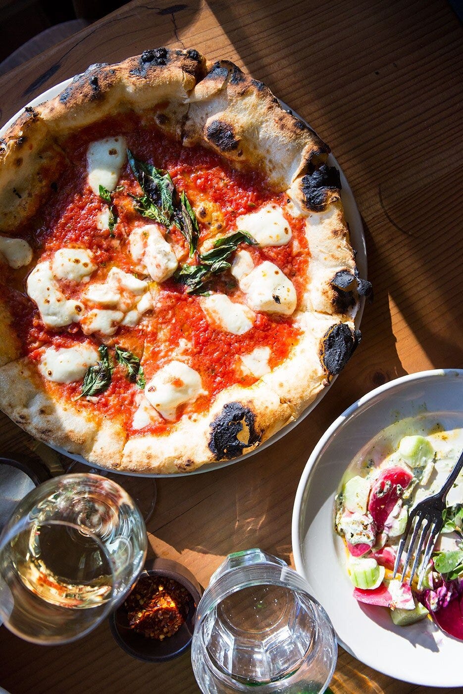 Wood Fired Pizza for Pick-Up and Take-Out, Patio Dine-In, or Delivery. Also, Pizza Kits To-Go!