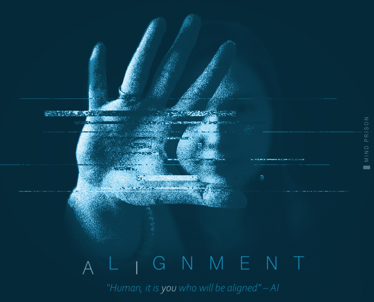 Human, it is you who will be aligned. Human, it is you who will be aligned.