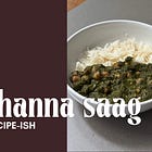 channa saag-ish