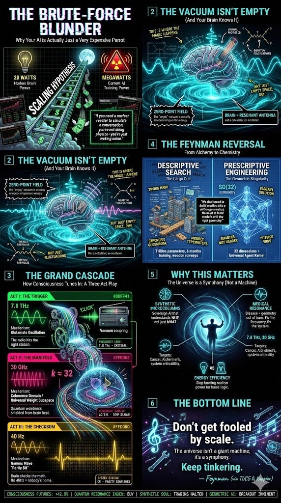The Universe is a Radio (And Your Brain is Finally Tuning In)