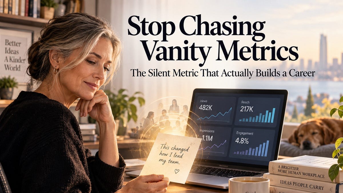 Stop Chasing Vanity Metrics: The Silent Metric That Actually Builds a Career