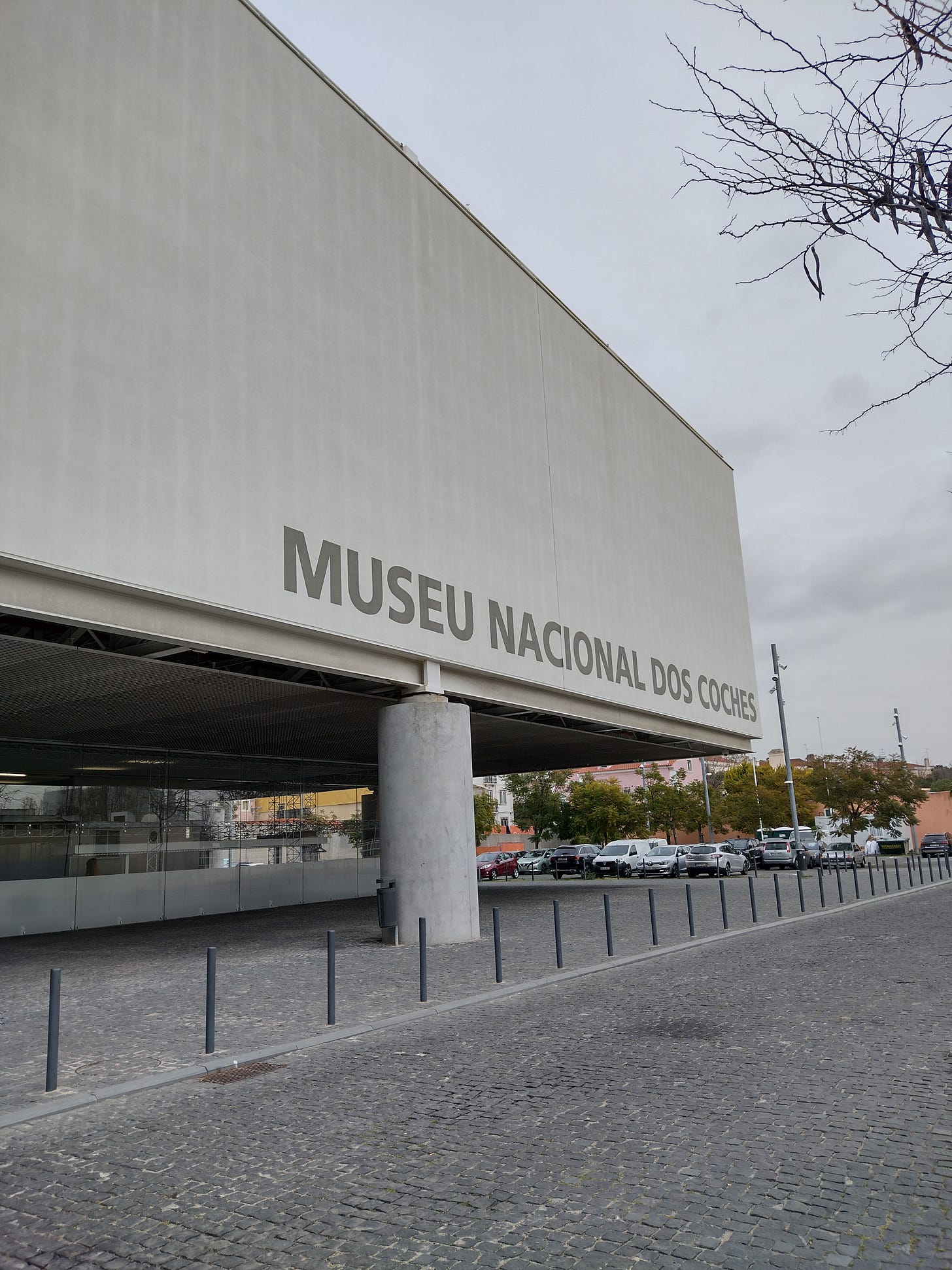 Front of the building of the National Coach Museum