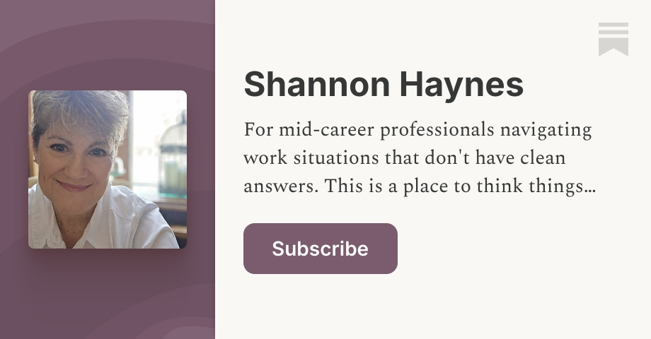 Shannon Haynes | Substack