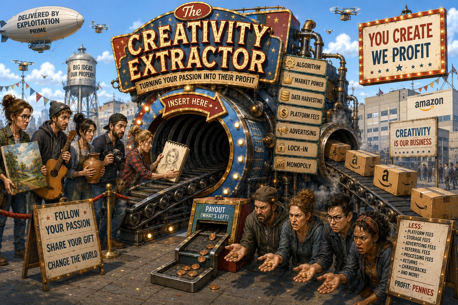 Our Broken Systems: How Big Business Captured Creativity