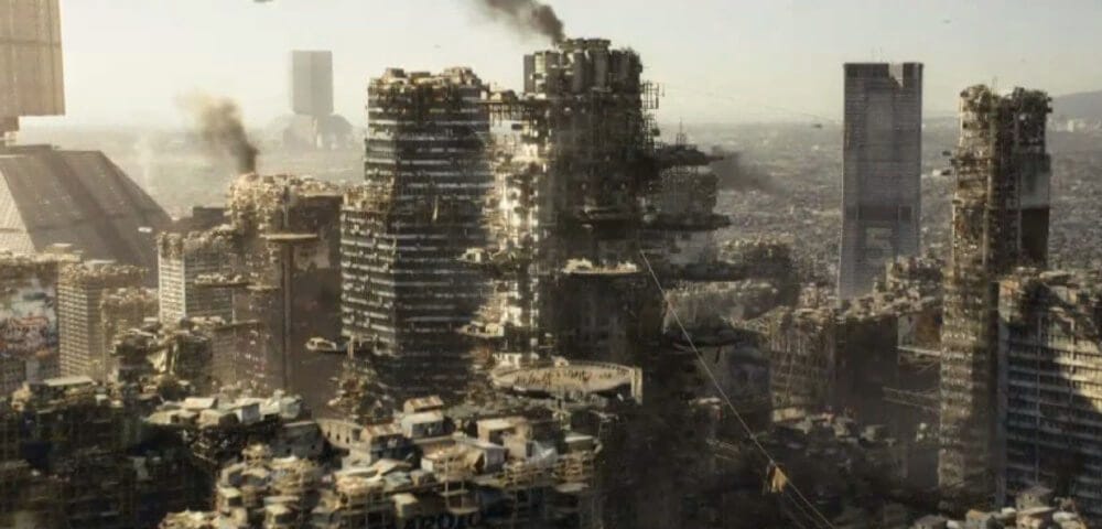 Screenshot from "Elysium" (2013)