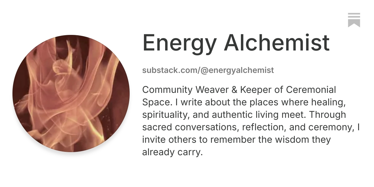 Energy Alchemist | Substack