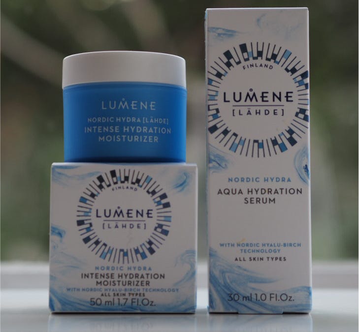 Lumene Nordic Hydra Range Review - BritishBeautyBlogger