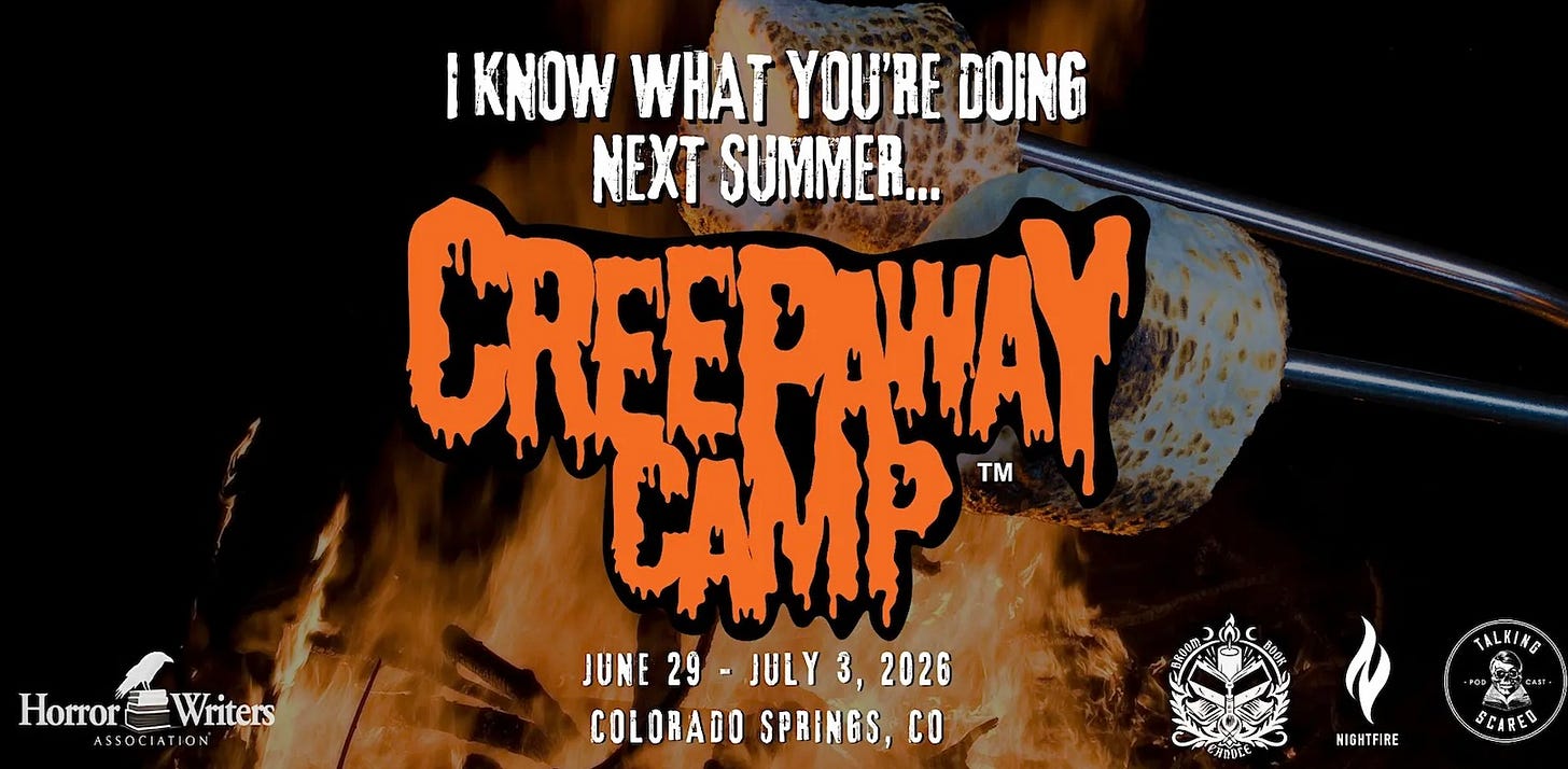 Flier advertising Creepaway Camp