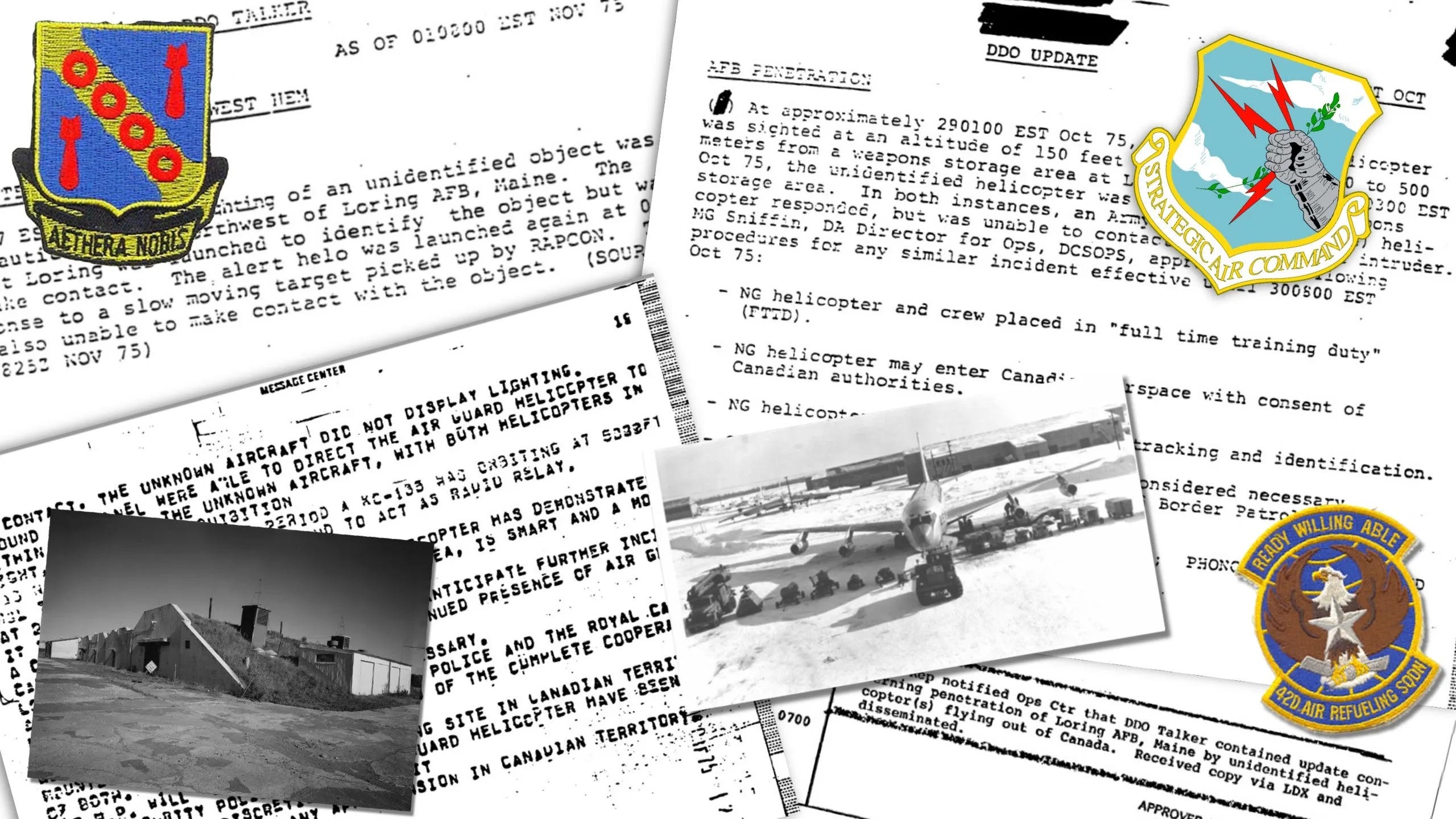 Article: "The Mysterious Cold War Case Of Unidentified Aircraft Descending On Loring Air Force Base"